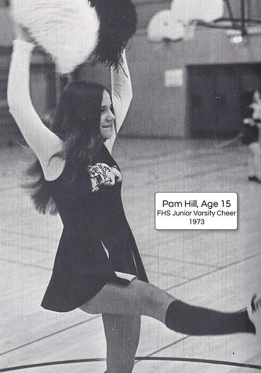 4 - Pam Hill Jr Varsity Cheerleader 1973 FHS Yearbook 2.jpg